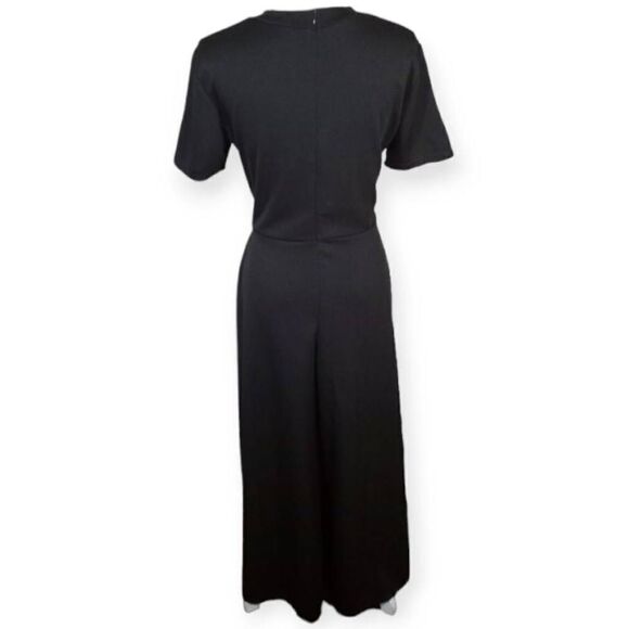 BLACK RUFFLE HI-LO TOP SZ.XL EUC - Picture 7 of 10